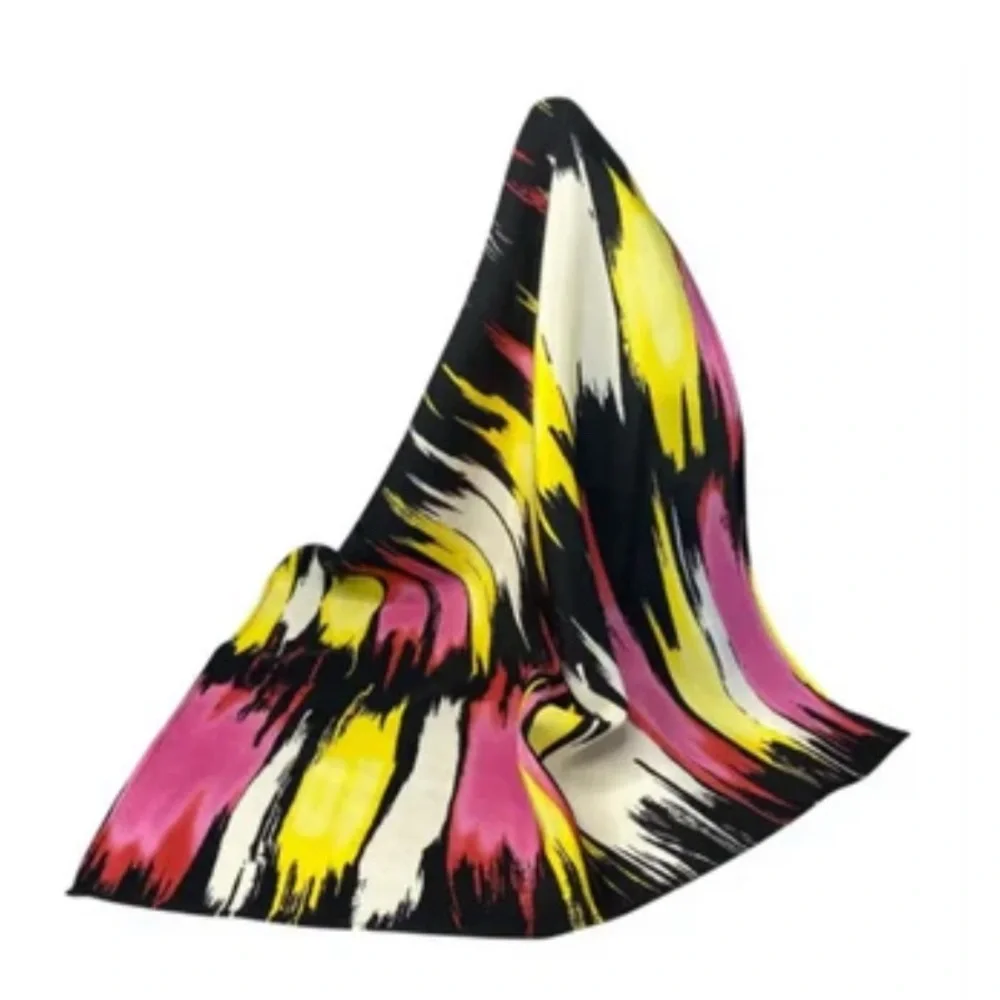 NWT SILKLETTE ‘Abstract Media’ 100% Fine Kerchief